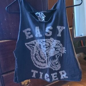 Chaser Charcoal Graphic Tank